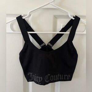 Juicy Couture Black Sports Bra